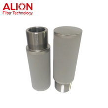 定制工业单芯过滤器配套不锈钢粉末烧结滤芯 机械性能好316L金属