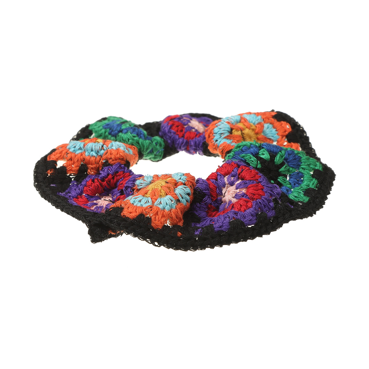 Cloth Material Sweet Women's Flower Cloth Hair Tie