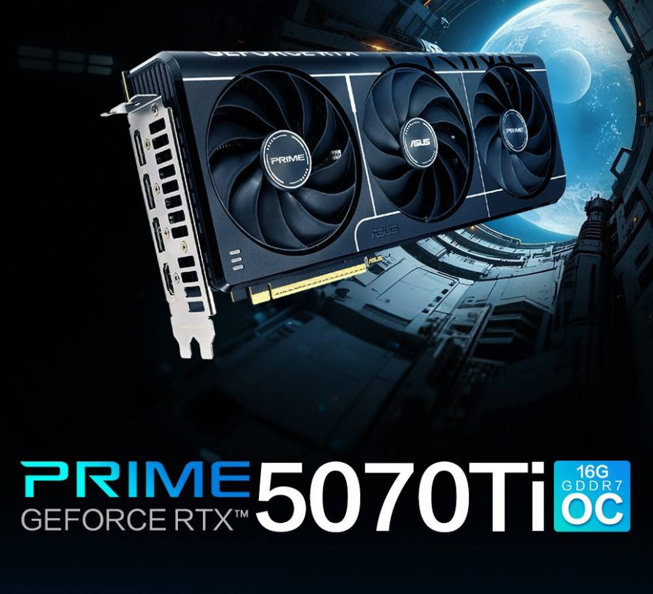 Suitable for Asus Graphics Card Office Computer Independent Graphics Card Prime Rtx5070Ti 16g Master