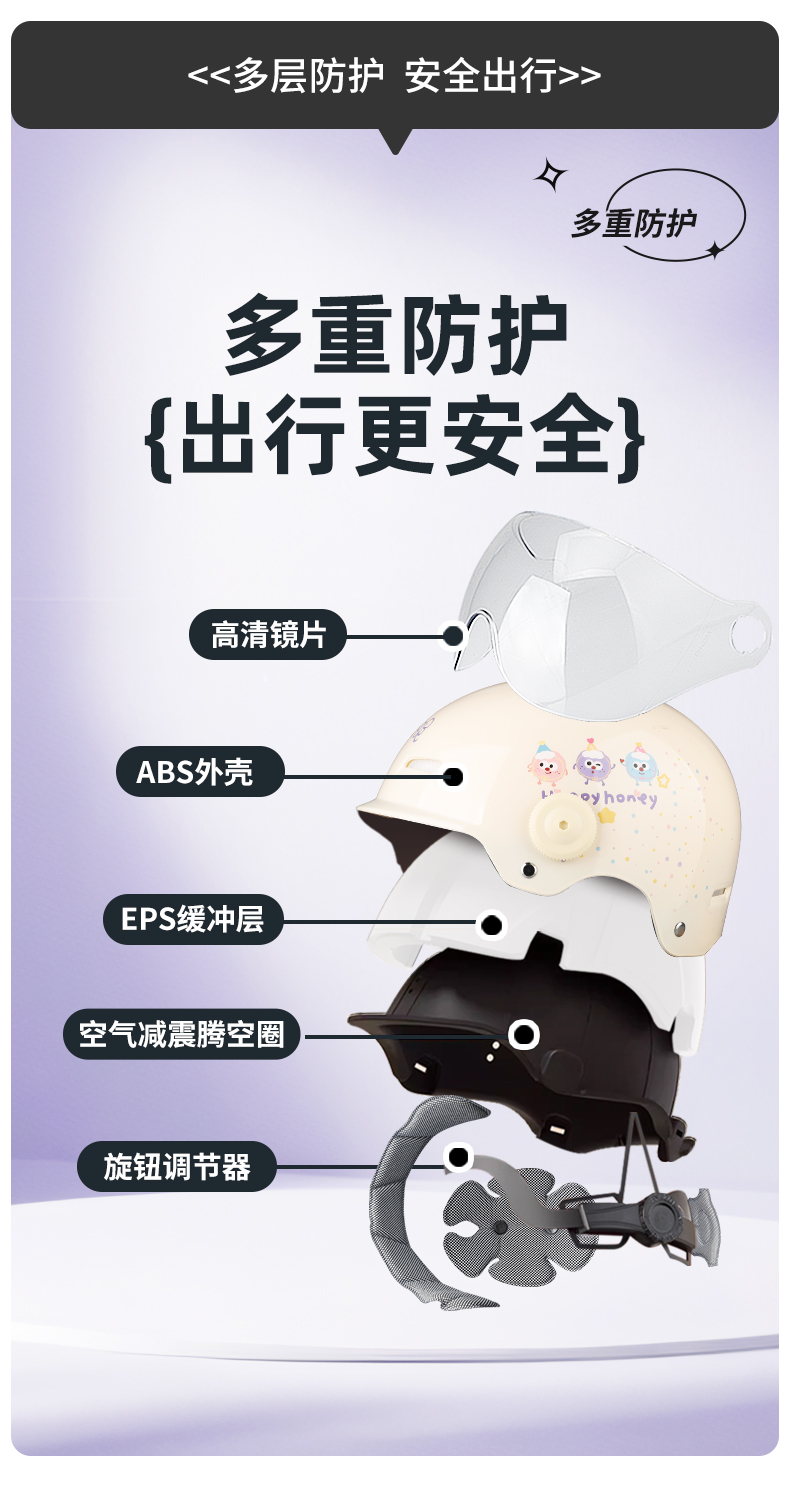 3C Certified Electric Motorcycle Helmet Half Helmet