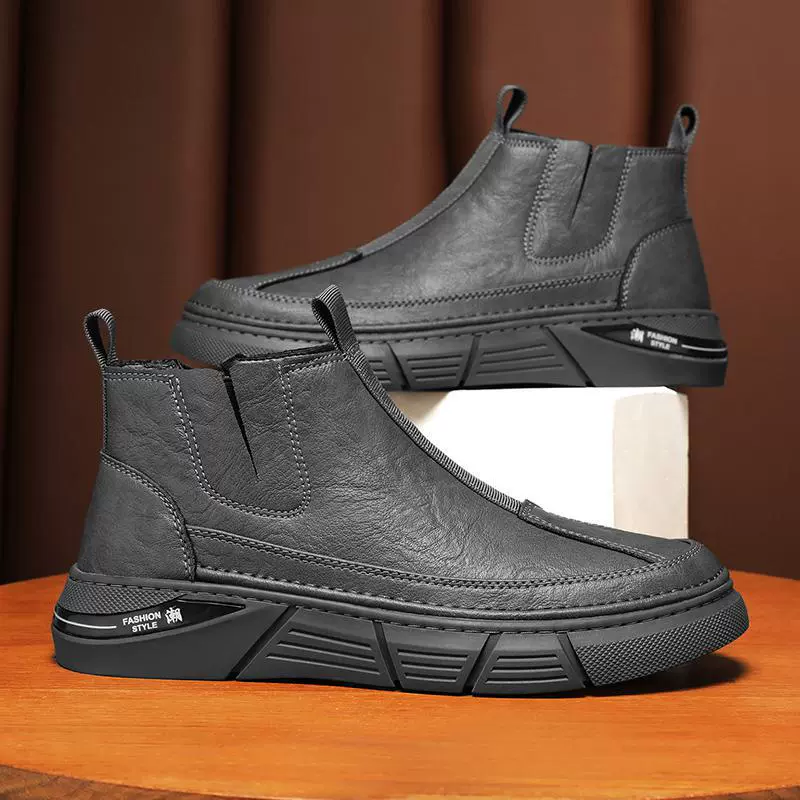 Ботинки со средним верхом Мужские ботинки для спецодежды Модные мужские ботинки Ботинки Martin