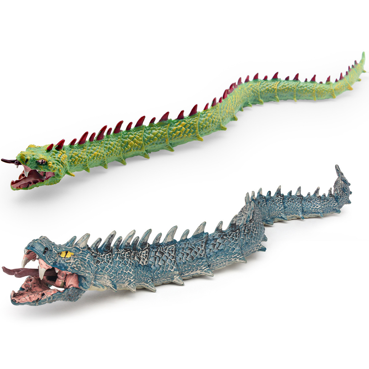 Reptiles de simulación Sksk serpiente pitón modelo de niños cognición oro gigante pitón decoración juguetes