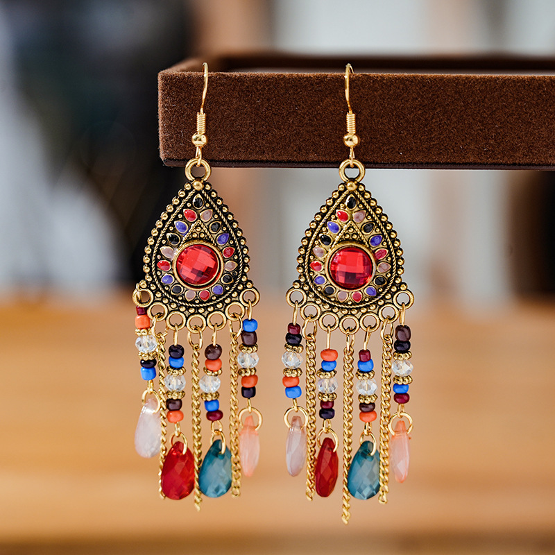 10+2 Colors Bohemian Water Drop Earrings 2026 Your Tixi