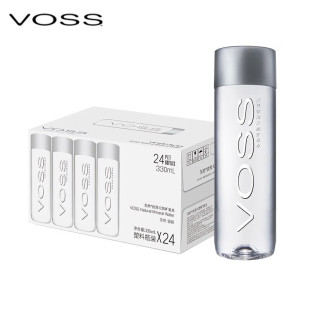 VOSSܽ�z��Ȼ�VȪˮ���|��ˮ���ˮСƿ�д�ˮ330ml*24ƿ������a