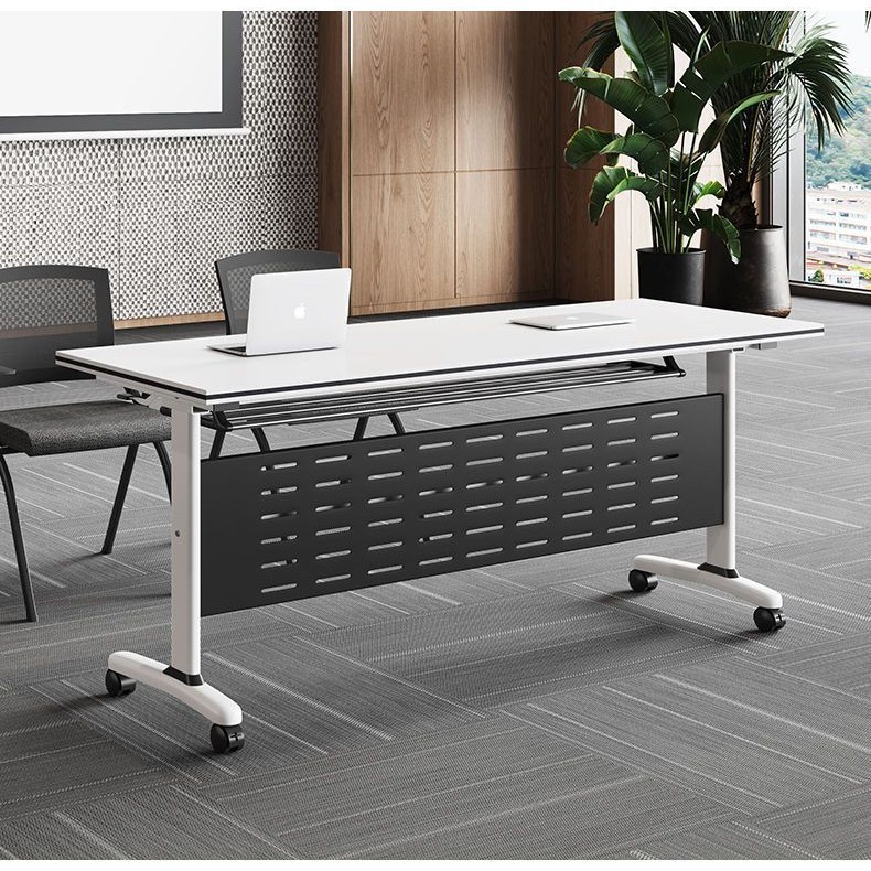 Folding Conference Table, Removable Training Table and Chair Combination, Conference Room Event Long Table, Spliced ​​Conference Table, Office Desk