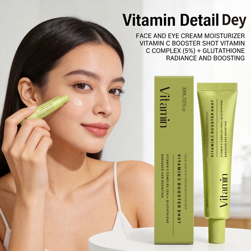 Cross-Border Vitamin C Booster Shot Serum Vitamin C Facial Cream Essence Moisturizes, Nourishes, and Hydrates