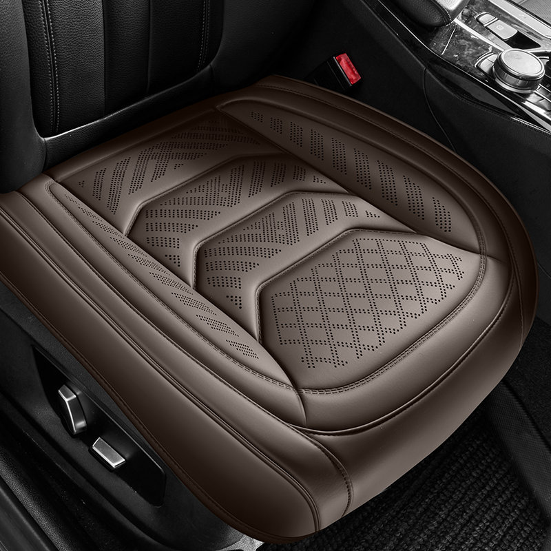 25 Years New Laser Perforated Wireless Embossed Nappa Leather Car Seat Cushion Four Seasons Multi-Piece Cushion Wholesale