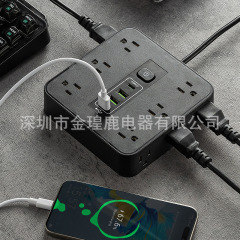 アメリカ標準プラグストリップクロスボーダーホットセールAmazon TM認定ソケットヘッドアメリカとカナダアメリカ標準多機能プラグストリップUL