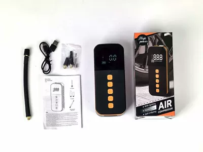 capacity electric air pump — Hava nasosu - large-digital-display-air-pump-cross-border-packaging