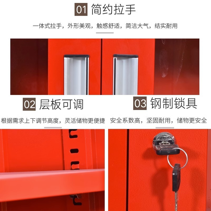 小型消防ステーションの消防器材緊急工具セットの展示棚は外の建築現場の消防棚を分解します。|undefined