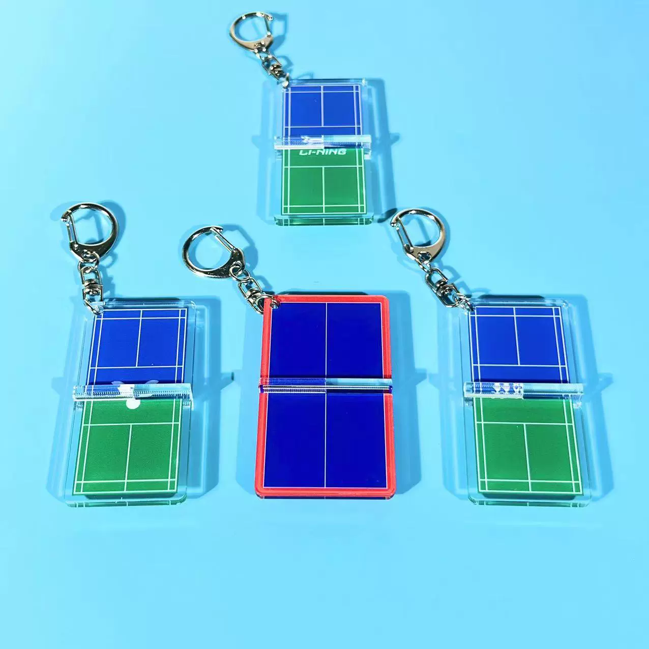 Настольный теннис Бадминтон Брелок