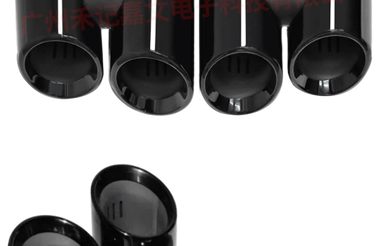 For 2011 - 2018 Porsche 911 Exhaust Pipe Tail Pipe Stainless Steel Muffler Tail Throat Restoration