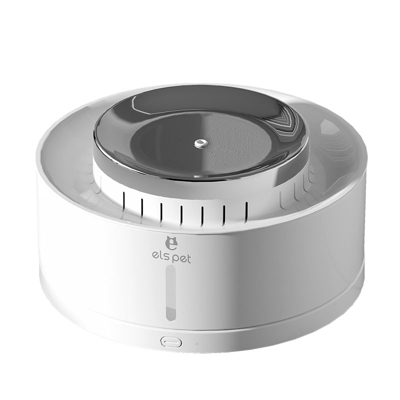 Nueva mascota de gran capacidad de acero inoxidable cake cat perro dispensador de agua automático dispensador de agua de circulación eléctrica