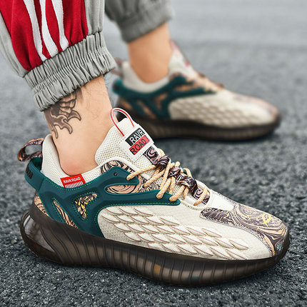 New Breathable Running China-Chic Sports Men's Spring and Autumn Casual Father's Coconut Shoes_voghion.com