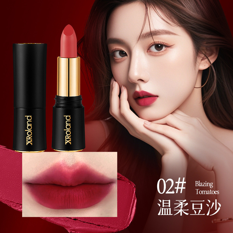 XRoland 薔薇の花びらゼリー変色口紅温度変色口紅女性のための手頃な価格の卸売 L038|undefined