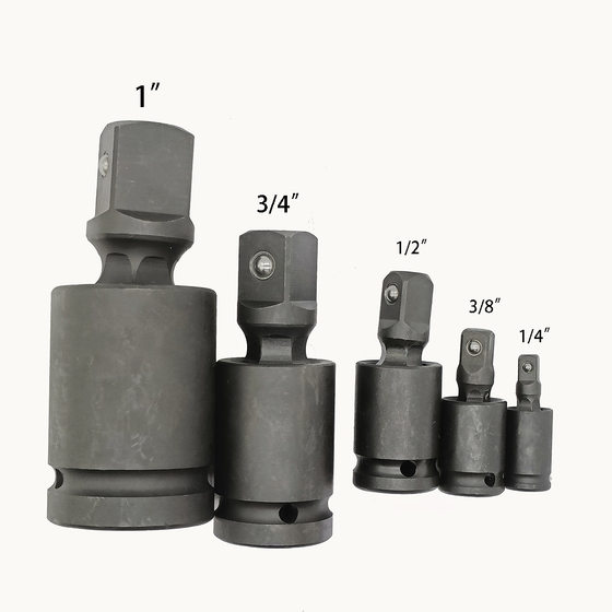02 air gun pneumatic universal joint electric socket wrench accessories 360-degree rotating 1/2-inch pneumatic universal joint