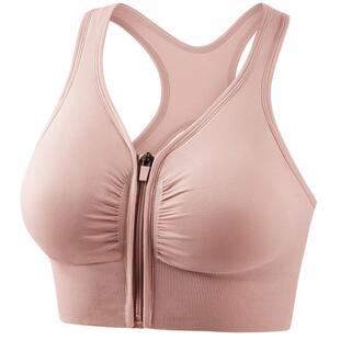R 88521 Front Zipper Backs Sport Bra �U���������� �羳��