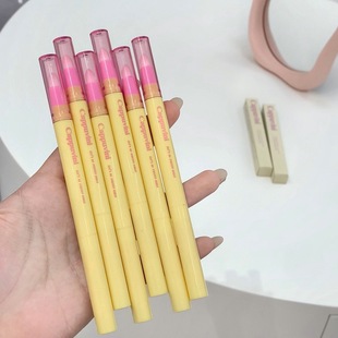Double-headed Zhizhi Lip Liner Matte Long-lasting Color-free Outline Lip Nude Lip Liner Brush Lipstick Female Chinese