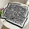 Zebra pattern black edge