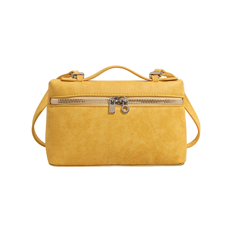 Nicho coreano de la caja de almuerzo portátil bolso pequeño para mujeres 2026 nueva textura de alta calidad de moda versátil bolso de hombro