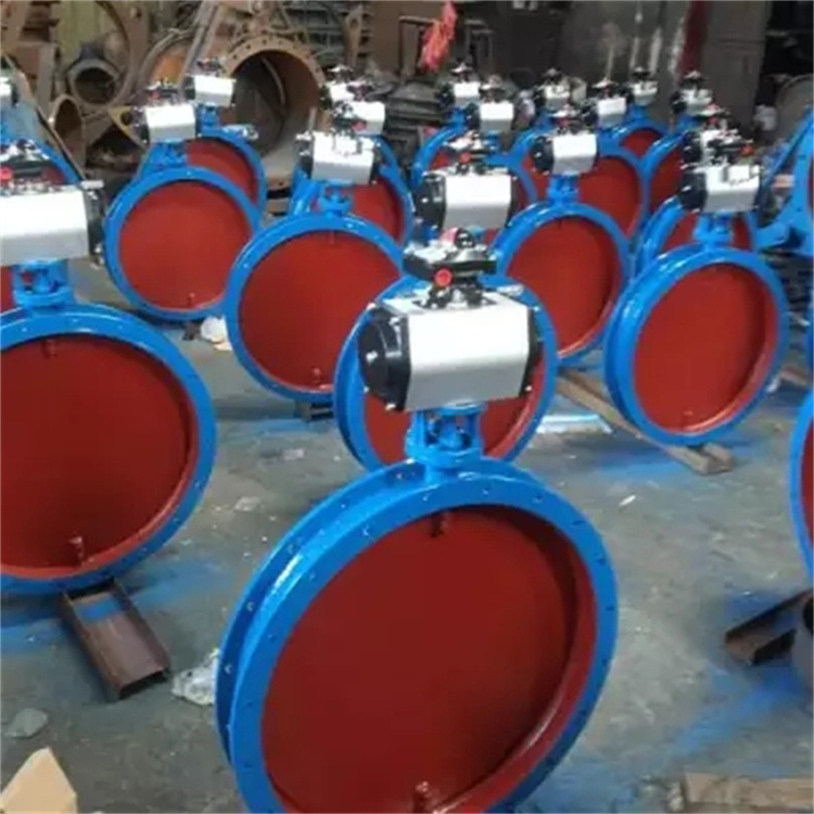 D641W-1C DN65气动通风蝶阀 管道通风蝶阀-D641W-1C