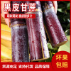 Guangxi Black Sugarcane 9 Knife Season characteristic fresh fruit Thin Black Sugar cane