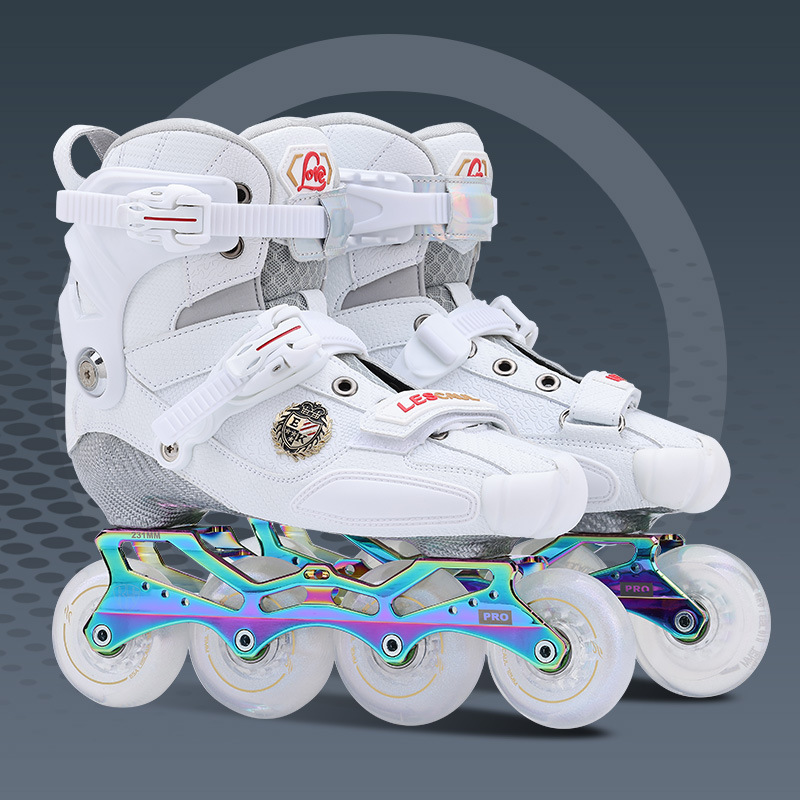 Adult Carbon Fiber Roller Skates for Men and Women, Professional Inline Roller Skates, Fancy Competition Skates, Land Roller Skates
