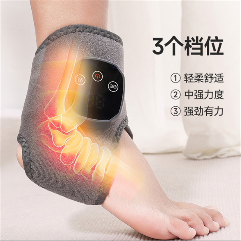 Nuevo masajeador de tobillo transfronterizo, calefacción eléctrica y protección de la muñeca, fábrica multifuncional de masajeador de pies de compresa caliente de tobillo