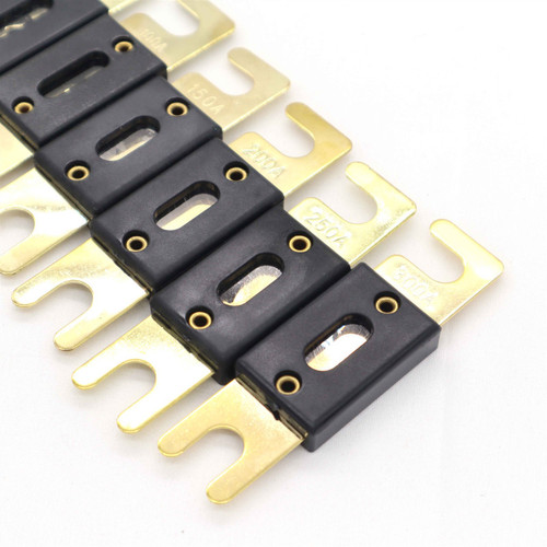 Car audio dedicated gold-plated fuse core/vehicle fuse inner casing/breaker fuse strips 100/150/200A