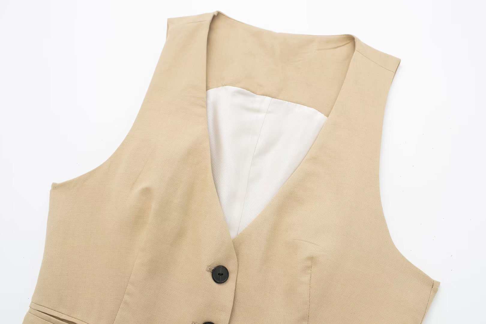 157g Weight Long Sleeve Sleeve Length Viscose fiber Fabric Type Pants Sets Sets Type 3 Pieces Set Quantity Daily Occasion Turndown Neckline Regular Fit Fit Type Solid Color Pattern Summer, Spring Season Women's Gender Business, Classic Style Style Women's Long Sleeve Blazers Business Classic Style Solid Color 8
