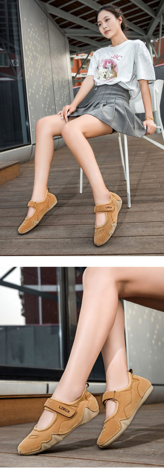 Giày thể thao nữ cổ thấp mũi tròn đế phẳng, dây thun co giãn, phong cách năng động — F25810 hồng (mã thể thao), F25810 nâu (mã thể thao), F25810 xám (mã thể thao), F25810M hồng cộng nhung (mã thể thao) chi tiết 20