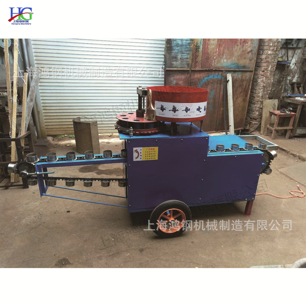 植物花卉制钵机 小型育苗营养土装土机 移动式土壤装盆分装机