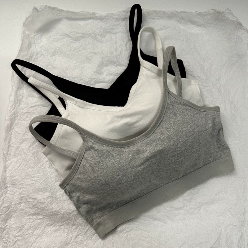 Нижнее белье для девочек средней школы, старшеклассниц, студенток, без ободков, для девочек младших классов средней школы, маленькая грудь, топы-трубы, трансграничные