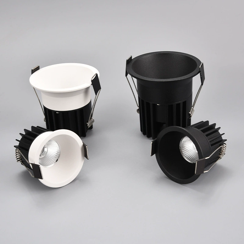 Deep anti-glare cob downlight die-cast aluminum shell manufacturer ceiling light led spotlight kit home indoor spotlight