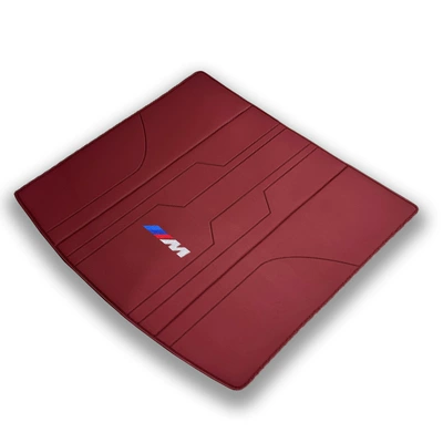 Tail Box Mat, Custom Fit, Trunk Mat - pure-cowhide-bordeaux-red-m-label-high-quality-recommendation-high-quality-recommendation-bmw-z4-trunk-mat
