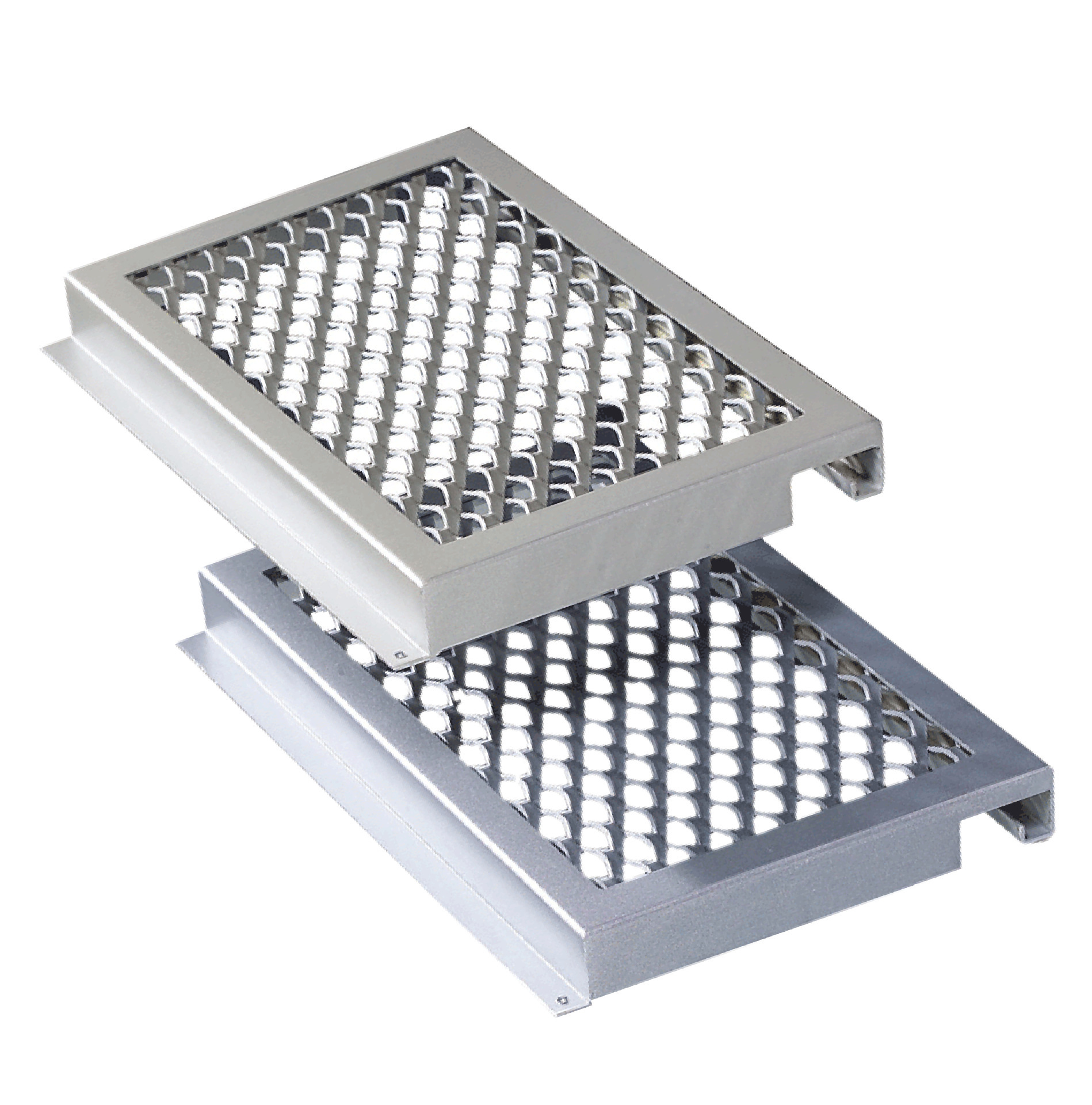 Chapa de aluminio de red de tracción