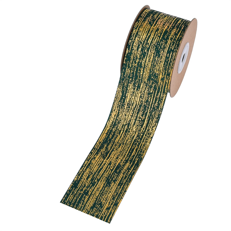 Corte transfronterizo de tela de Navidad coronas de flores navideñas arcos de tela material de embalaje de regalo cinta suave