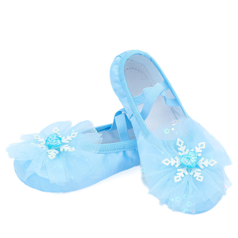 Zapatos de baile para niños, entrenamiento de suela blanda para niñas, baile, ballet, garras de gato, cuerpo nacional chino, niños pequeños, niñas