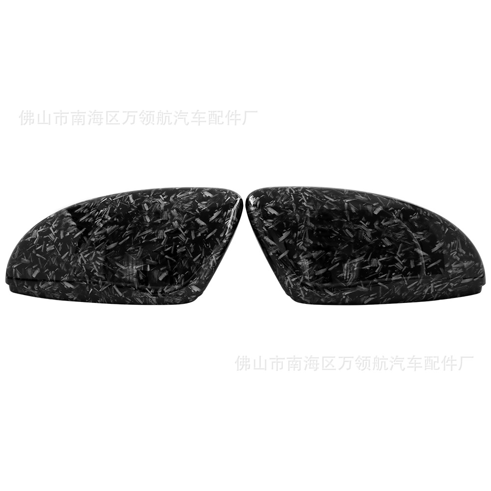 Suitable for Volkswagen Magotan Sagitar Mk7 Passat B7 Scirocco Reversing Mirror Housing Carbon Fiber Pattern Rearview Mirror Cover