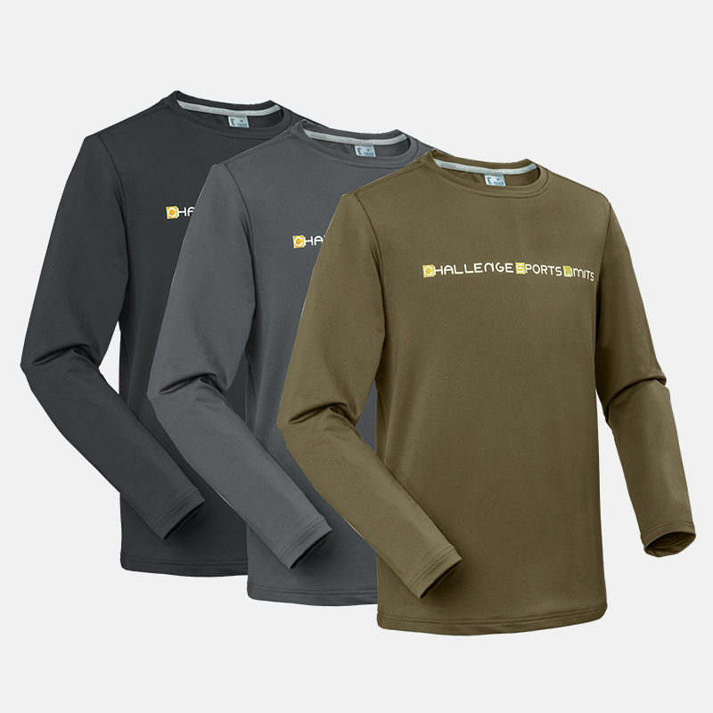Travel sports autumn breathable long-sleeve with a round collar for…