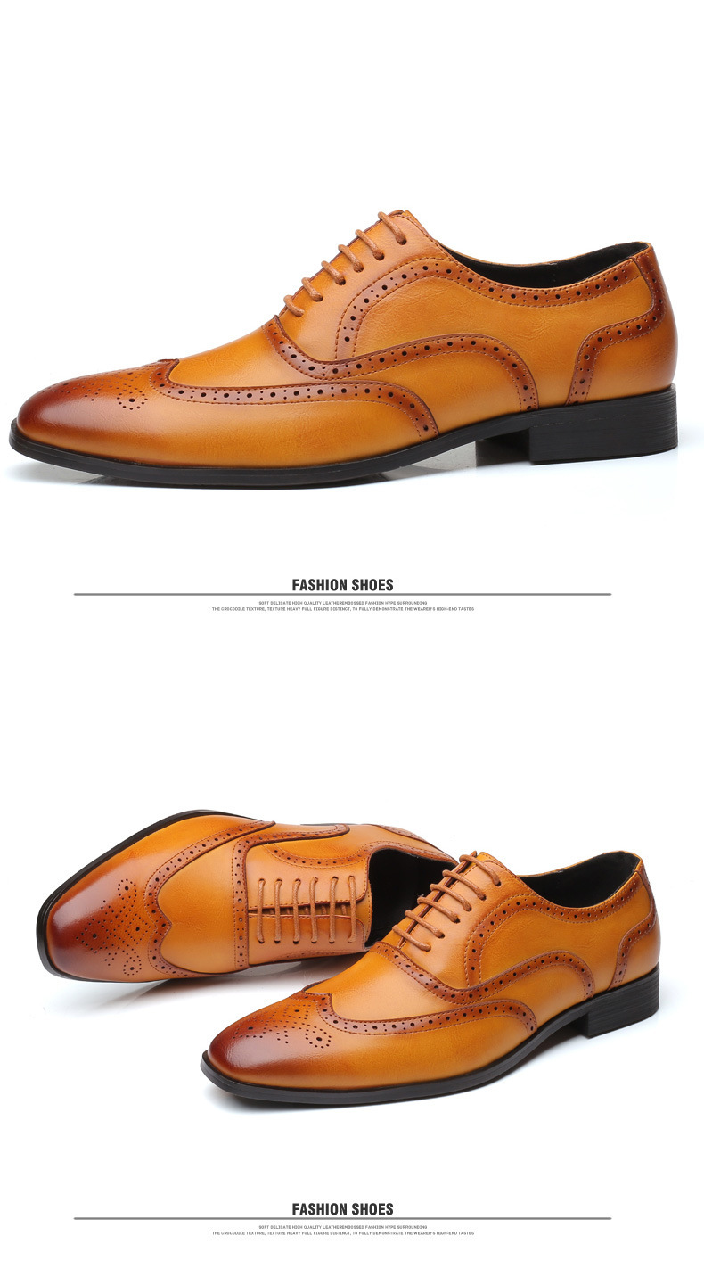 Factory direct supply spring new formal casual men's shoes Oxford Business Men's shoes cross-border for a generation of hair_vogvips.com