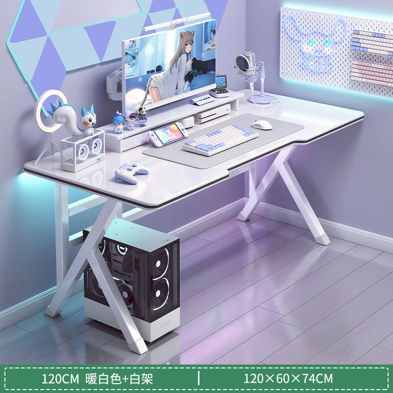 电脑台式桌家用电竞桌租房卧室桌子简约现代办公桌学生写字台书桌|undefined