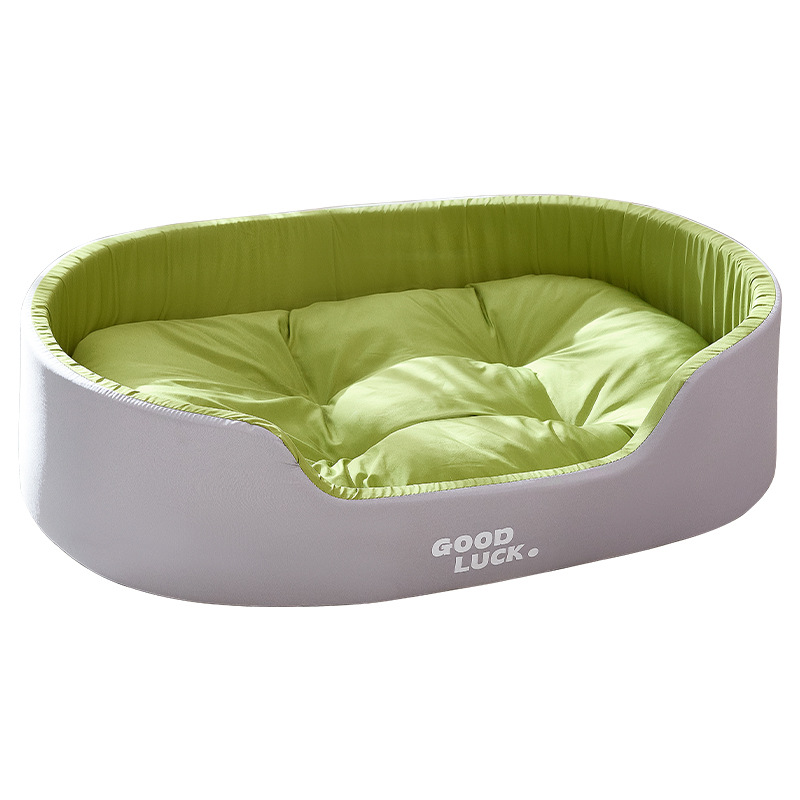 La perrera de primavera y verano es cómoda y universal en todas las estaciones. Cama para perros para dormir para perros pequeños y medianos.