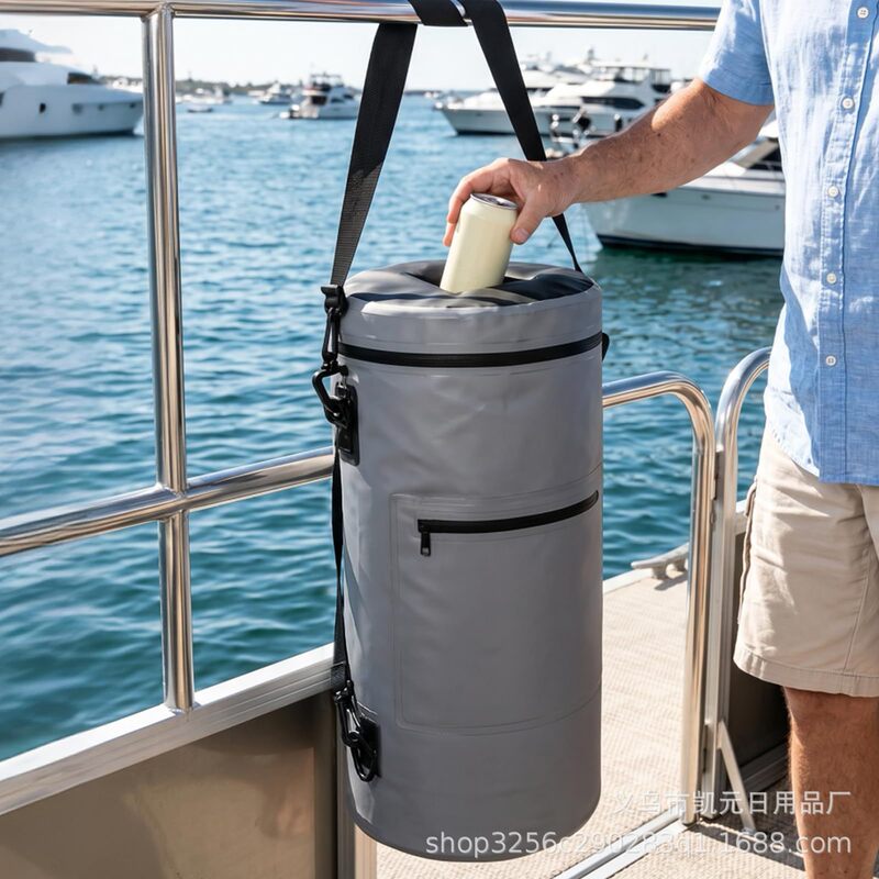 New cross-border 13-gallon boat trash bin, portable, leak-proof, suitable for pontoon fishing boat accessories and camping New cross-border 13-gallon boat trash bin, portable, leak-proof, suitable for pontoon fishing boat accessories and camping