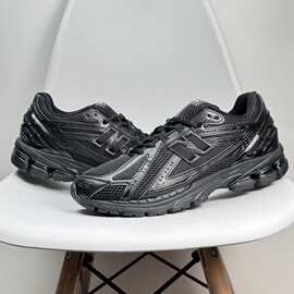 跨境1906r女鞋N字鞋新款复古老爹跑步运动鞋厚底增高防滑耐磨舒适