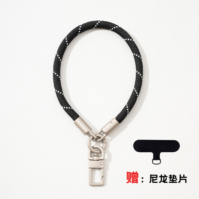 高端短手腕手机挂绳可拆户外防摔防丢垫片挂件手机壳相机挂绳|undefined