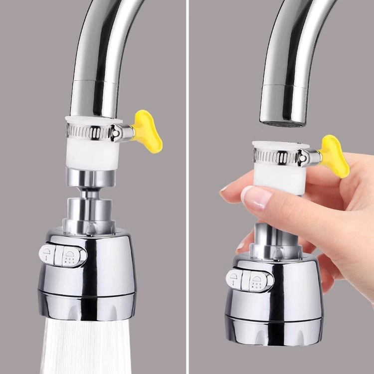 Расширитель с наддувом крана с тремя нотами брызг защита от брызг на кухне