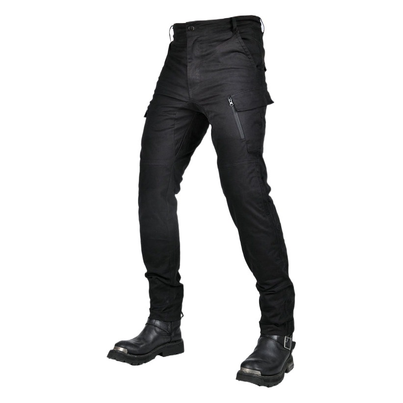 VOLERO motocicleta Four Seasons pantalones de ciclismo resistentes a la caída Transpirable de cintura alta overoles de motocicleta retro casual pantalones resistentes a la caída