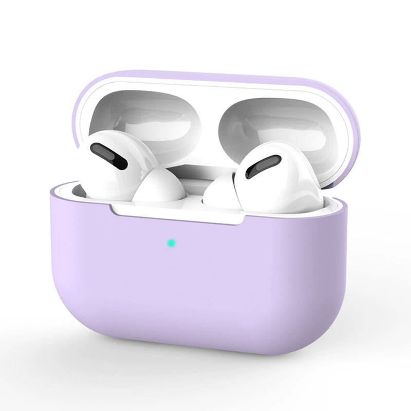 Apple, силиконовый совместимый чехол, беспроводные наушники, bluetooth, защита от падения