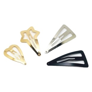 Korean version of the new trend triangle BB clip, hair clip headdress DIY accessories manufacturers wholesale
